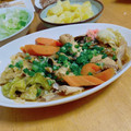 クックQ0K8NE☆'s cooksnap of when they made イサキの煮付け＊生卵を添えてすき焼き風に.