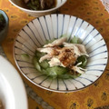 BellmanM's cooksnap of when they made 蒸し鶏ときゅうりの中華サラダ.