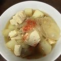 猪木の単身赴任メシ's cooksnap of when they made 簡単☆節約♪豆腐と じゃが芋もやしの煮物.