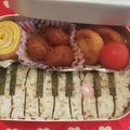 クック08GF6W☆'s cooksnap of when they made キャラ弁？ピアノ弁当☆.