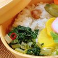 おうちごはん☆'s cooksnap of when they made 大根葉のピリ辛炒め.