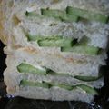 たなか家's cooksnap of when they made きゅうりのティーサンド.