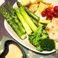 ewighet's cooksnap of when they made パーティーに☆超本格バーニャカウダ.
