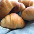 ♪ひろともり♪'s cooksnap of when they made ☆自家製酵母のロールパン★ストレート法☆.