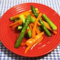 horseland's cooksnap of when they made 夏にアスパラとパプリカのさっぱりマリネ♪.