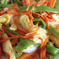 ＹUM！'s cooksnap of when they made 白菜とピーマンのあっさり炒め.