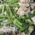 ladygawa's cooksnap of when they made さやいんげんと豚肉の炒め煮.