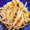 MizuhoBank's cooksnap of when they made 【作り置き】もやしのピリ辛ナムル.