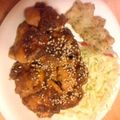 Ｎatsu:D♪'s cooksnap of when they made 鶏胸肉☆パクパク☆うま味焼き.