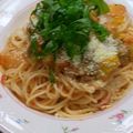 プルンバゴ's cooksnap of when they made ラタトゥイユをリメイク 冷製パスタ.