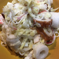 わたるんママ's cooksnap of when they made キャベツとちくわのごまマヨサラダ.