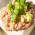 のんのんSTELLA's cooksnap of when they made 豆腐のたらこ(明太子)あん.