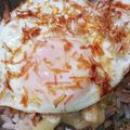 MIKOさん's cooksnap of when they made カフェ風♥納豆目玉焼き丼.