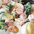 みきんこ✿'s cooksnap of when they made ブロッコリーと海老のごほうび卵サラダ.