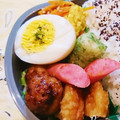 こうまさmam's cooksnap of when they made ☆ゆで卵の切り方☆.