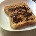 クックDRQB6R☆'s cooksnap of when they made 和風　黒蜜きなこトースト.