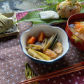 トミュー？'s cooksnap of when they made ふき・たけのこ・わらびの煮物.