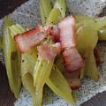 ☆mamingo☆'s cooksnap of when they made ふきとベーコンの塩味炒め.