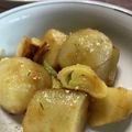 fuu_k's cooksnap of when they made 大量消費に！甘辛ジャガイモのねぎま風.