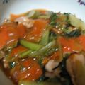 クック鳩゜'s cooksnap of when they made 12分で簡単♪豚肉と小松菜の中華あんかけ.
