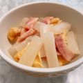 クックLDX6TD☆'s cooksnap of when they made 大根と厚切りベーコンの煮物.
