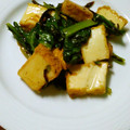 バウンド's cooksnap of when they made 簡単副菜♪小松菜と厚揚げの塩昆布炒め.
