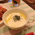 れいちゃん0150's cooksnap of when they made とうもろこしと新玉ねぎの冷製ポタージュ.