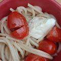 カクヨ's cooksnap of when they made ＊ツナトマトのバター醤油パスタ＊.