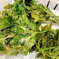 みちゅりんの部屋's cooksnap of when they made 捨てないで！セロリの葉っぱのてんぷら.