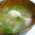 pakupakun's cooksnap of when they made 懐かしのレタススープ✿.