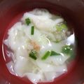 miwaco1207's cooksnap of when they made 中華風（４）海老ワンタンのスープ。.