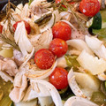 tidarium's cooksnap of when they made 簡単！残り野菜と鶏肉のぎゅうぎゅう焼き.