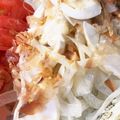 のんのんSTELLA's cooksnap of when they made 新玉ねぎとマッシュルームの生サラダ.