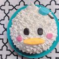 ariまむ's cooksnap of when they made ツムツム☆ドナルドのドーム型誕生日ケーキ.