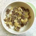 nao✳︎21's cooksnap of when they made 【離乳食完了期】ベビー牛丼.