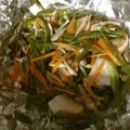 温心堂's cooksnap of when they made 鮭のバターホイル焼きポン酢がけ.
