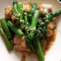 だしまる☆'s cooksnap of when they made 簡単！おかず鶏肉とアスパラの生姜醤油炒め.