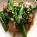 だしまる☆'s cooksnap of when they made 簡単！おかず鶏肉とアスパラの生姜醤油炒め.