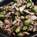 みこひろママ's cooksnap of when they made 簡単速い!きゅうりと豚バラの炒め物.