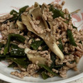 yummy?'s cooksnap of when they made 茎わかめと挽き肉の炒め物.