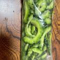 クックH86AFM☆'s cooksnap of when they made ラッキョウ酢で！ゴーヤと茗荷の酢漬け.