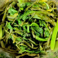六星蒼翔's cooksnap of when they made わさび菜のおかかマヨ和え.