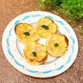 なつき☆ミ's cooksnap of when they made 餃子の皮で☆タルト風グラタン☆お弁当にも.