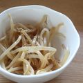 みるく茶's cooksnap of when they made 簡単副菜♡もやしのゴマナムル.