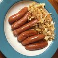 machinachi's cooksnap of when they made 【家つま】キャベツとウインナーレモン醤油.