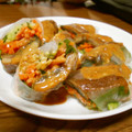 お塩と砂糖's cooksnap of when they made ☼少しの鰻で大満足♪鰻の蒲焼の生春巻き.