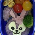 440100's cooksnap of when they made ステラ.ルーのラブリー弁当♡キャラ弁.