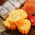 虹色♪︎ちゅーりっぷ's cooksnap of when they made 卵焼き〜鬼すだれ巻き〜(o˘◡˘o)♡.