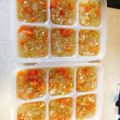 クック3FMJM2☆'s cooksnap of when they made 炊飯器でミンチと野菜のだし煮☆離乳食完了.