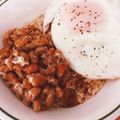 oyuking's cooksnap of when they made オートミール卵納豆丼.